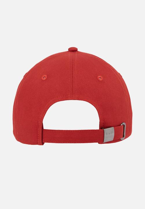 Tommy Hilfiger - Th Foundation Cotton 6 Panel Cap - Dark Magma