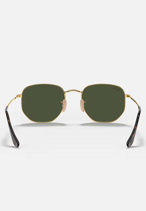 Ray-Ban - Hexagonal sunglasses 54mm - gold