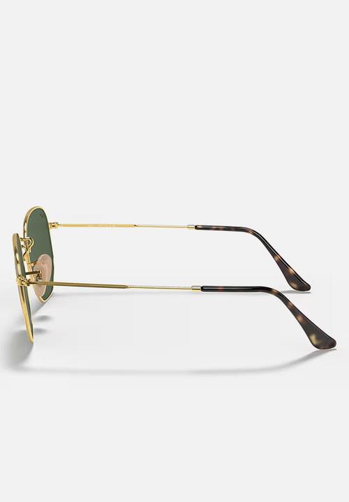 Ray-Ban - Hexagonal sunglasses 54mm - gold