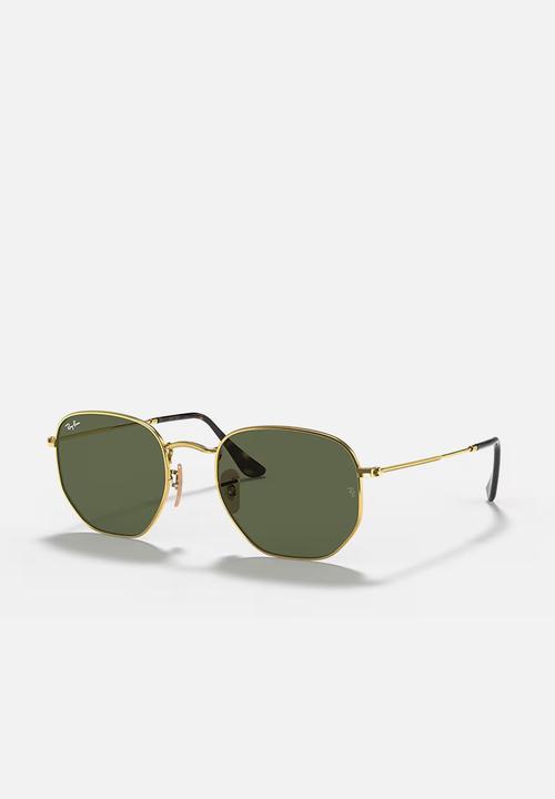Ray-Ban - Hexagonal sunglasses 54mm - gold