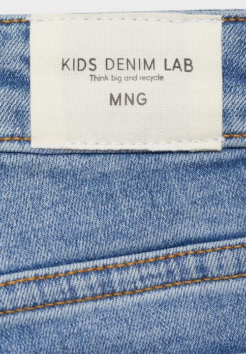 MANGO - Jeans skinny - open blue