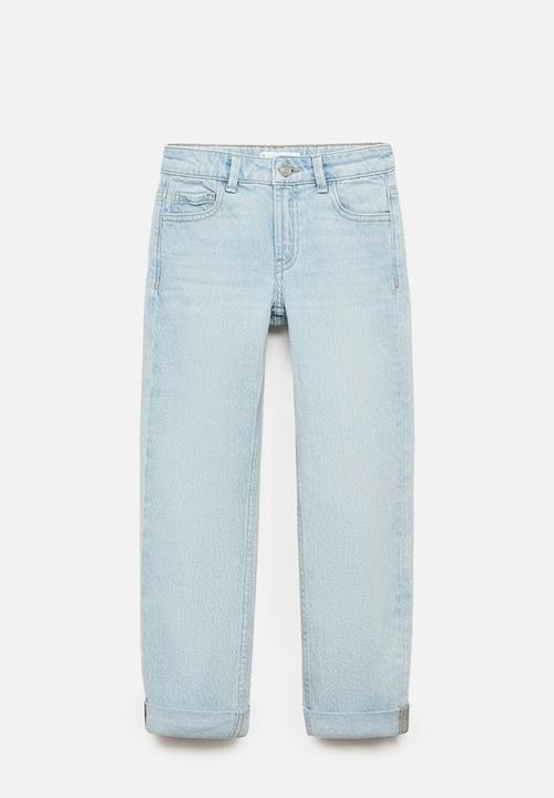 MANGO - Jeans regular - open blue