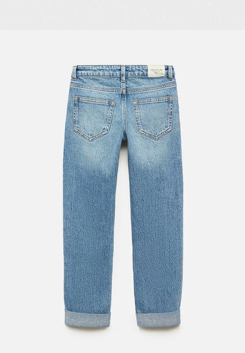 MANGO - Jeans regular - open blue