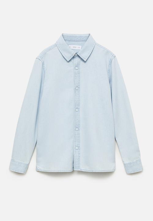 MANGO - Shirt joan - open blue