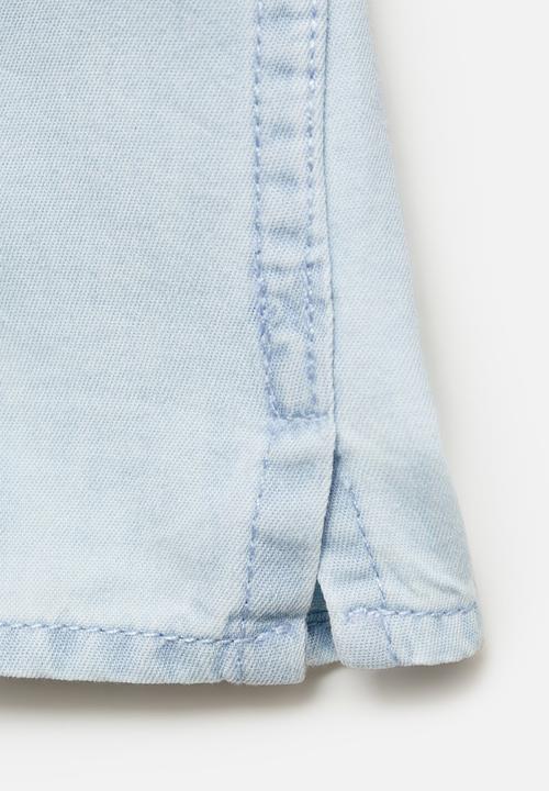MANGO - Shirt joan - open blue