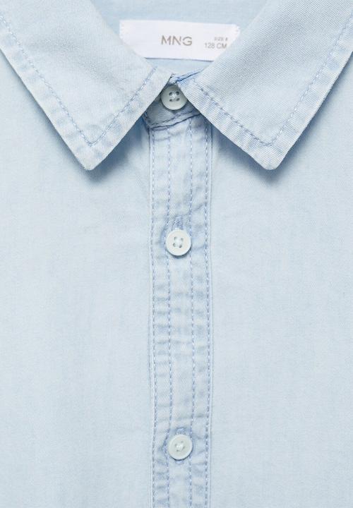 MANGO - Shirt joan - open blue