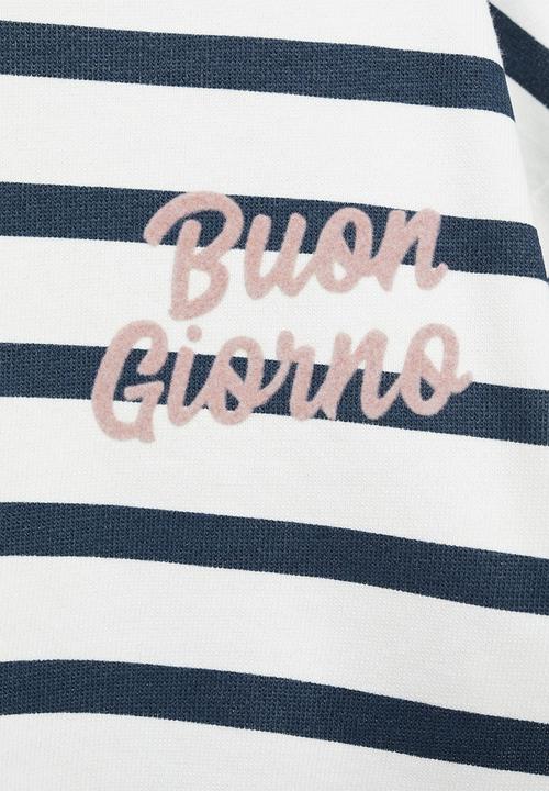 MANGO - Sweatshirt giorno - navy & white