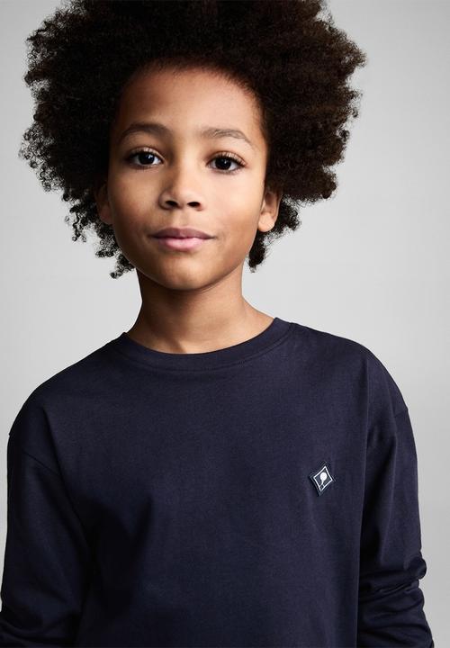 MANGO - T-shirt grow - navy