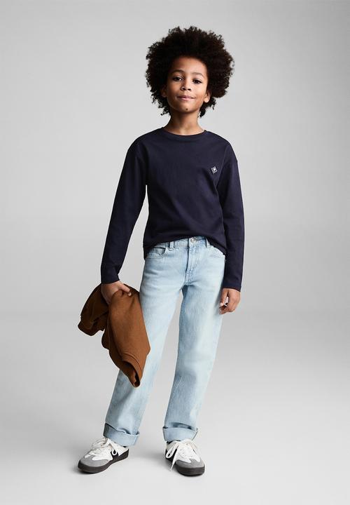 MANGO - T-shirt grow - navy