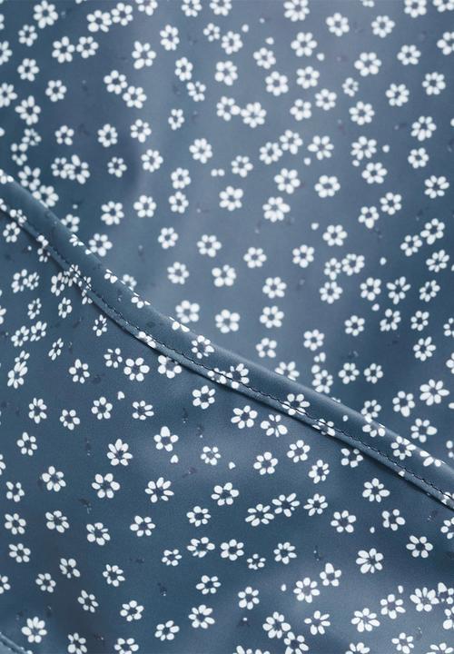 MANGO - Bib flower - medium blue