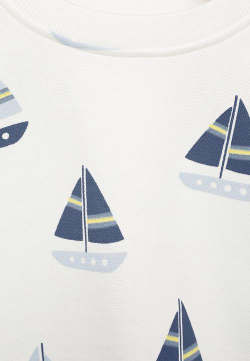 MANGO - Sweatshirt sailaop - natural white