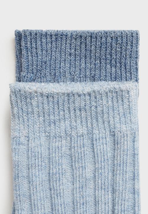 MANGO - Socks blue - medium blue
