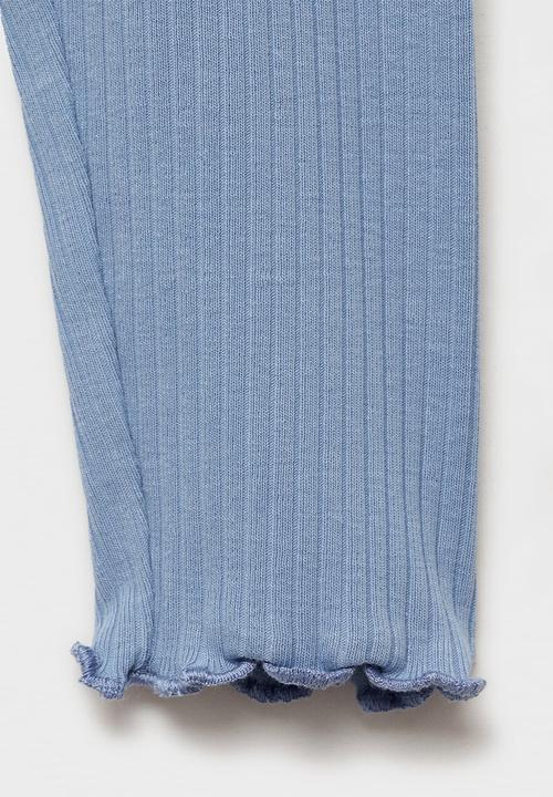 MANGO - Leggings luisa - medium blue