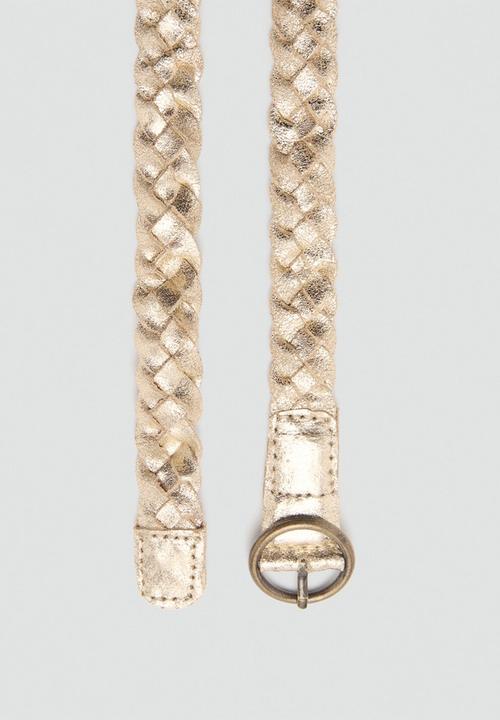 MANGO - Belt gold - gold