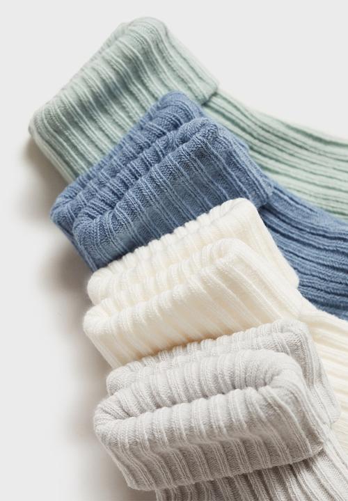 MANGO - Socks green - multi