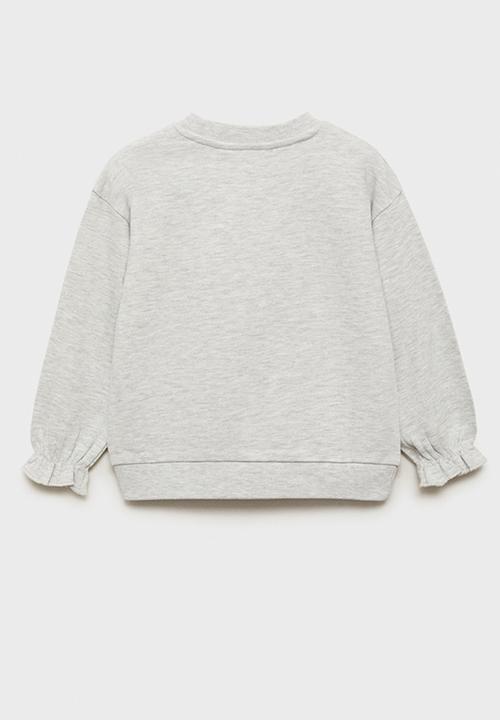 MANGO - Sweatshirt ciao - lt pastel grey