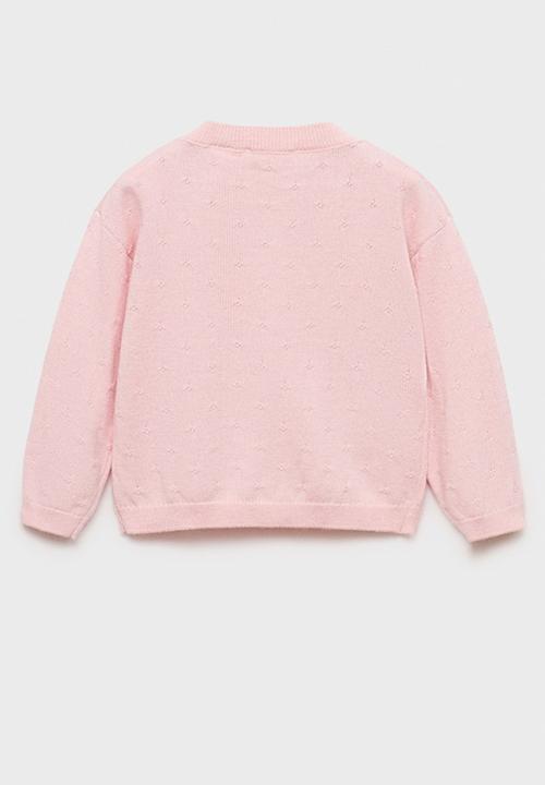 MANGO - Cardigan sally - light pastel pink
