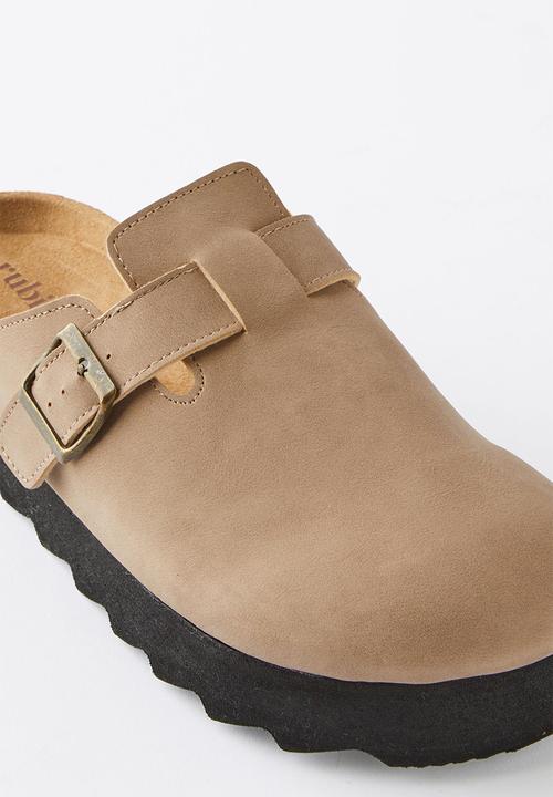 Cotton On - Rex flatform mule - roebuck nubuck