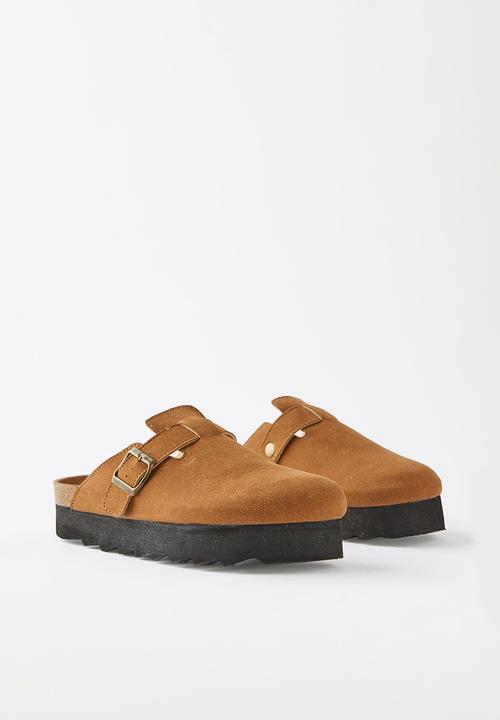 Cotton On - Rex flatform mule - desert tan