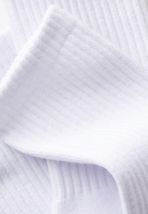 Cotton On - 3 Pack Essential Socks - White