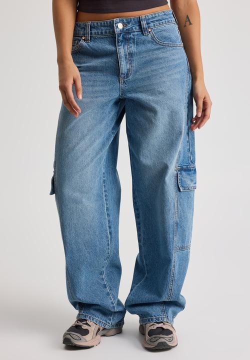 Factorie - Mid Rise Cargo Jean - Texas Blue