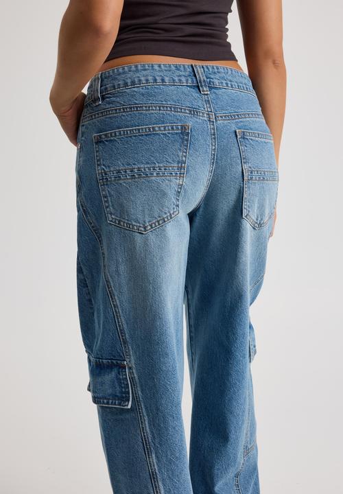 Factorie - Mid Rise Cargo Jean - Texas Blue