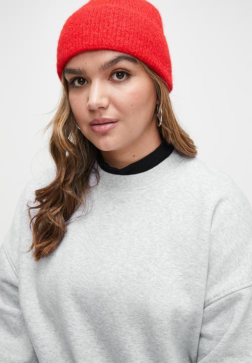 Cotton On - Plus Classic Fleece Crew Sweatshirt - Soft Grey Marle