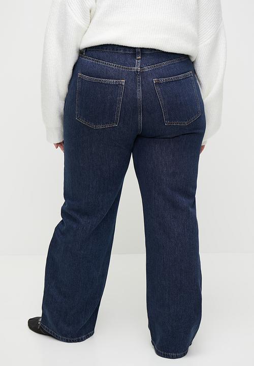 Cotton On - Plus Lyocell Straight Jean - Blue Rinse