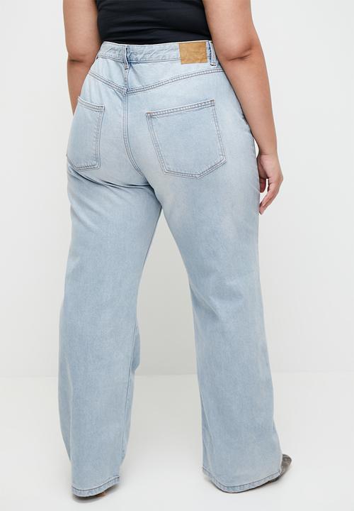 Cotton On - Plus 91 Straight Jean - Halen Blue