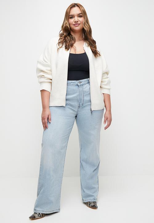 Cotton On - Plus 91 Straight Jean - Halen Blue