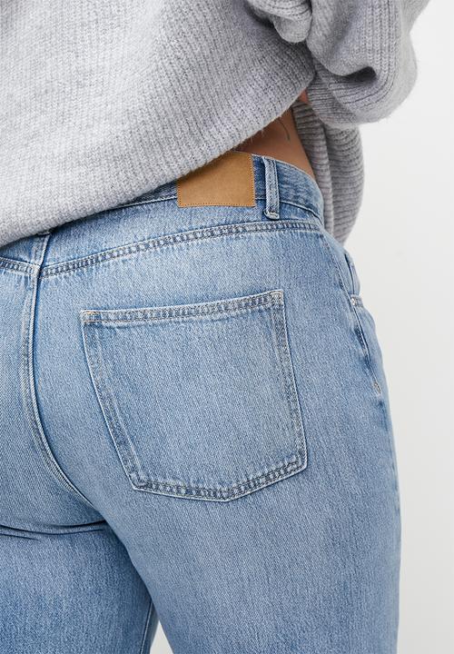 Cotton On - Plus Lyocell Straight Jean - Blue Cove