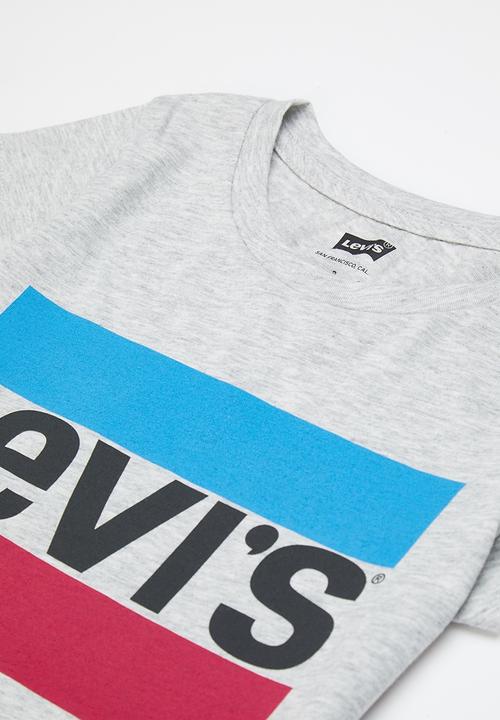 Levi’s® - Levi's girls sportswear logo tee - light gray heather