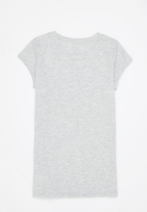 Levi’s® - Levi's girls sportswear logo tee - light gray heather