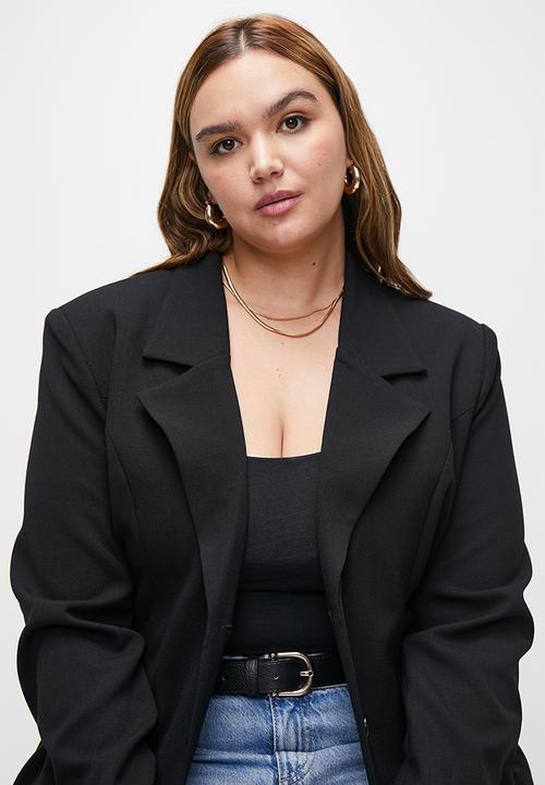 Cotton On - Plus Luis Blazer - Black