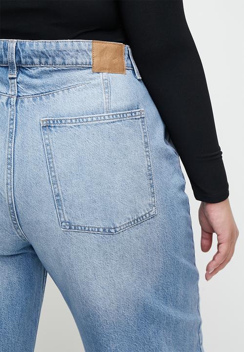 Cotton On - Plus Barrel Jean - Saltwater Blue