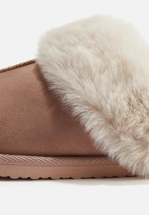 H&M - Warm-lined slippers - beige