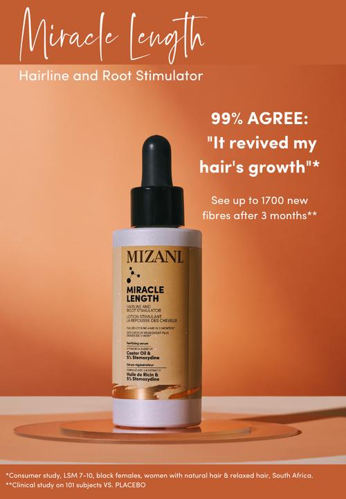 Mizani - 25 Miracle Length Hairline & Scalp Repair Serum for Hair Loss - 90ml
