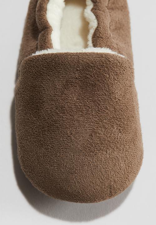 H&M - Soft slippers - brown