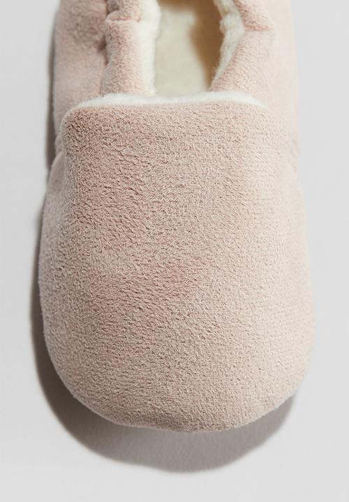 H&M - Soft slippers - pink