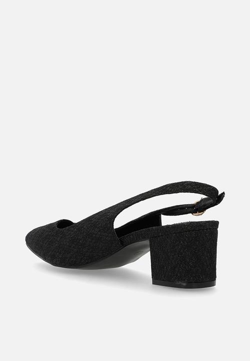 Footwork - Kiara Slingback - Black