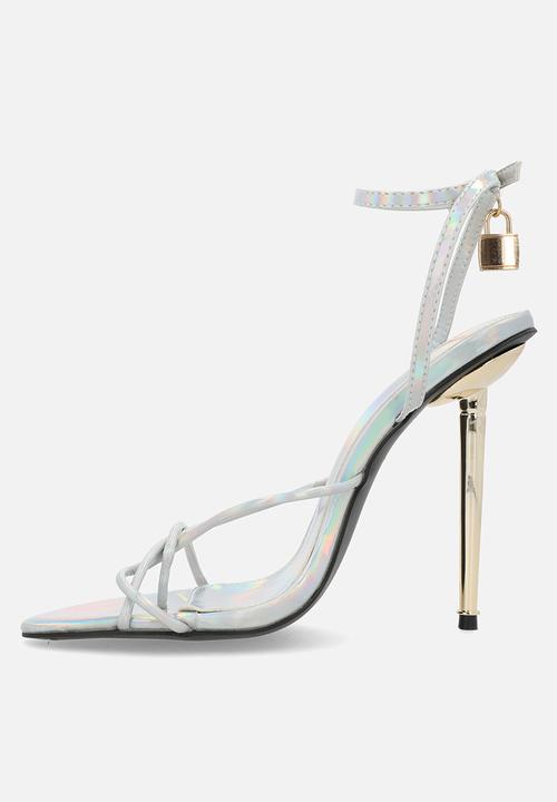Public Desire - Tommy barely there stiletto - holographic