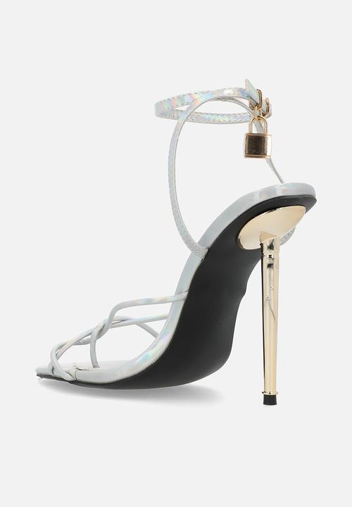 Public Desire - Tommy barely there stiletto - holographic