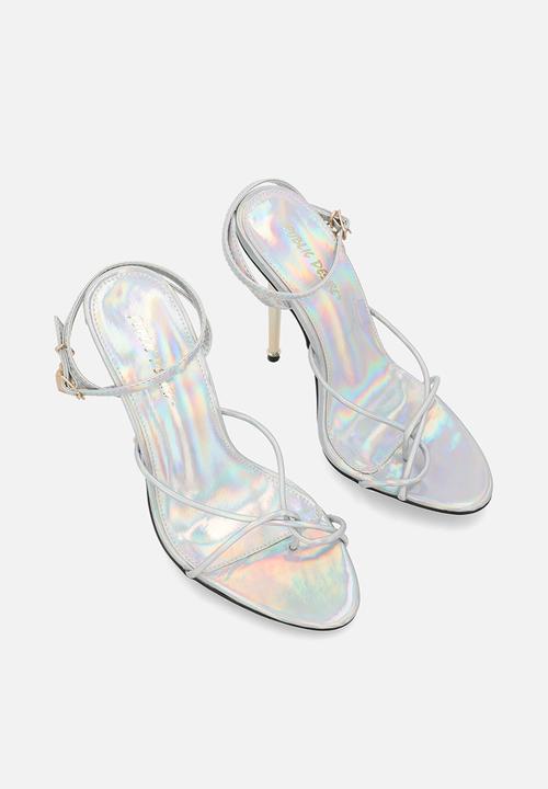 Public Desire - Tommy barely there stiletto - holographic