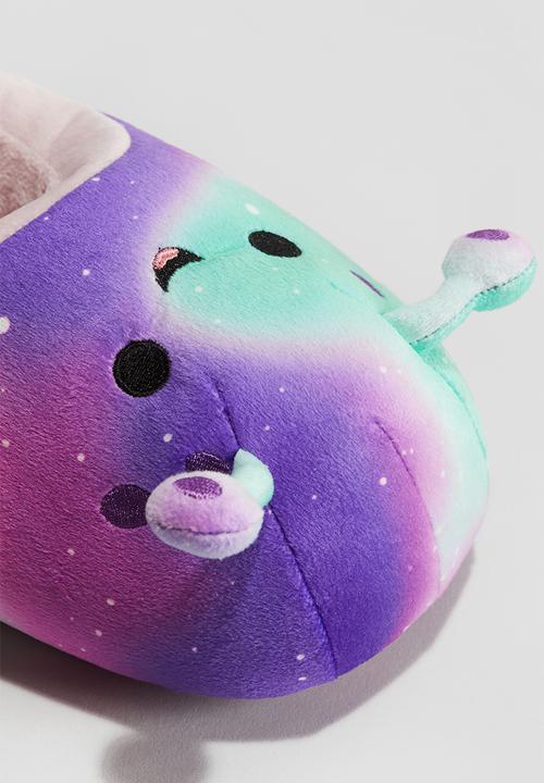 H&M - Fluffy slippers - purple/squishmallows