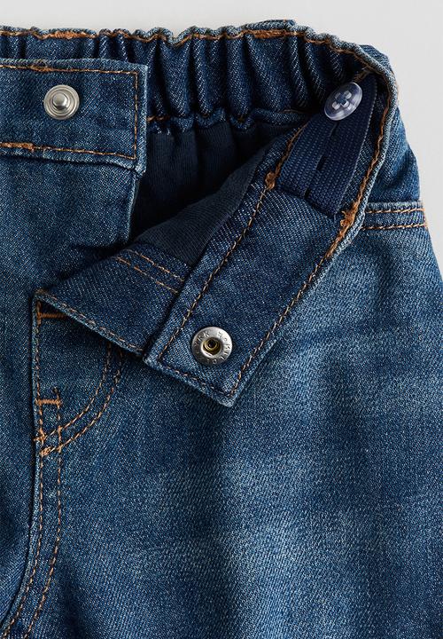 H&M - Jersey-lined jeans - dark denim blue