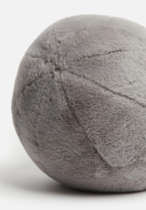 H&M - Fluffy ball-shaped cushion - grey