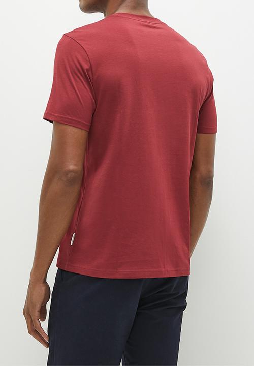 Ben Sherman - Signature Tee-Shirt Flock Print - Berry