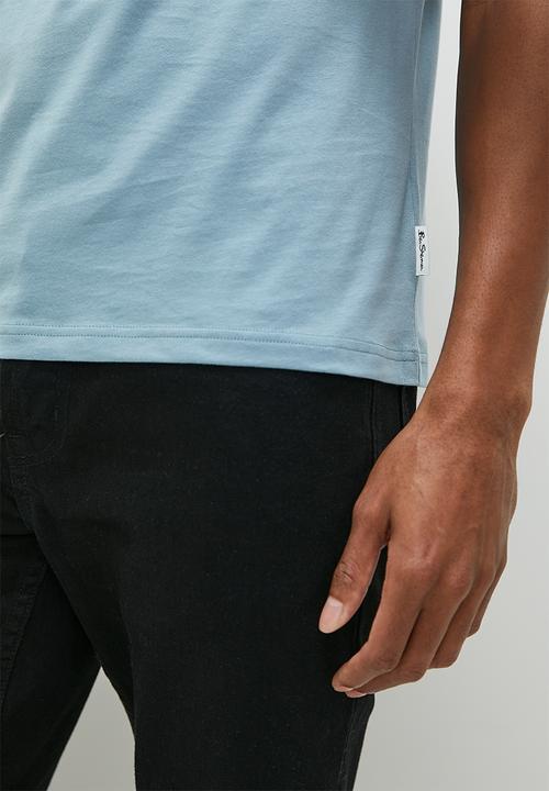 Ben Sherman - Signature Tee-Shirt Flock Print - blue