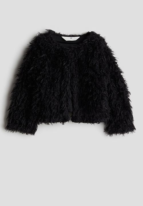 H&M - Fluffy cardigan - black