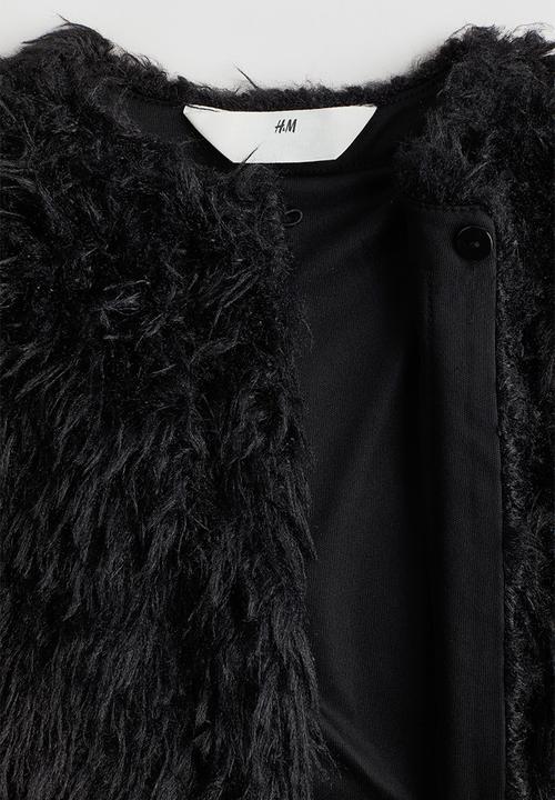 H&M - Fluffy cardigan - black